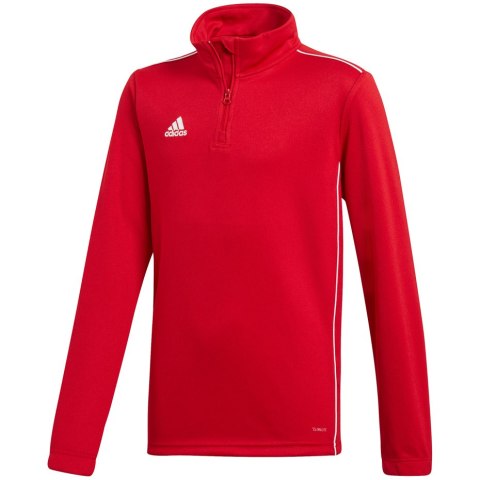 Bluza dla dzieci adidas Core 18 Training Top JUNIOR czerwona CV4141 Adidas teamwear Bluza dla dzieci adidas Core 18 Training Top JUNIOR czerwona CV4141 Adidas teamwear