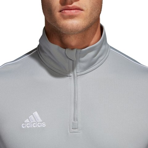 Bluza męska adidas Core 18 Training Top szara CV4000 Adidas teamwear Bluza męska adidas Core 18 Training Top szara CV4000 Adidas teamwear