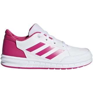 Buty dla dzieci adidas AltaSport K biało różowe D96870 Adidas