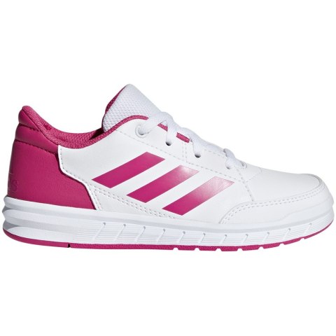 Buty dla dzieci adidas AltaSport K biało różowe D96870 Adidas Buty dla dzieci adidas AltaSport K biało różowe D96870 Adidas
