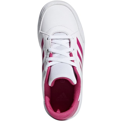 Buty dla dzieci adidas AltaSport K biało różowe D96870 Adidas Buty dla dzieci adidas AltaSport K biało różowe D96870 Adidas