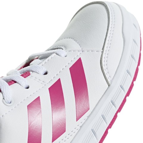 Buty dla dzieci adidas AltaSport K biało różowe D96870 Adidas Buty dla dzieci adidas AltaSport K biało różowe D96870 Adidas