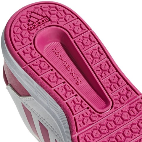 Buty dla dzieci adidas AltaSport K biało różowe D96870 Adidas Buty dla dzieci adidas AltaSport K biało różowe D96870 Adidas