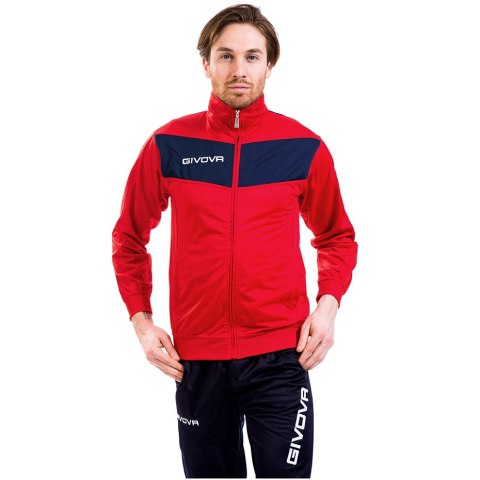 Dres Givova Tuta Visa czerwono-granatowy TR018 1204 Givova Dres Givova Tuta Visa czerwono-granatowy TR018 1204 Givova