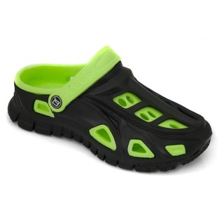 Klapki dla dzieci Aqua-Speed Miami czarno-zielone 38 AQUA-SPEED