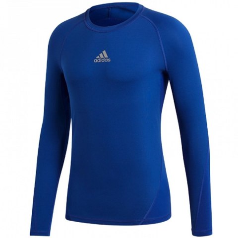 Koszulka dla dzieci adidas Alphaskin Sport LS Tee JUNIOR niebieska CW7323 Adidas teamwear Koszulka dla dzieci adidas Alphaskin Sport LS Tee JUNIOR niebieska CW7323 Adidas teamwear