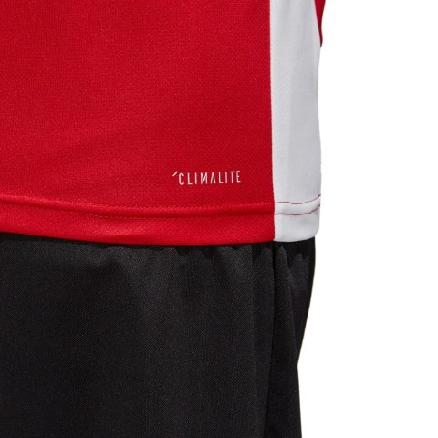 Koszulka męska adidas Entrada 18 Jersey czerwona CF1038 Adidas teamwear Koszulka męska adidas Entrada 18 Jersey czerwona CF1038 Adidas teamwear