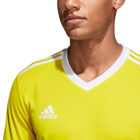 Koszulka męska adidas Tabela 18 Jersey żółta CE8941 Adidas teamwear Koszulka męska adidas Tabela 18 Jersey żółta CE8941 Adidas teamwear