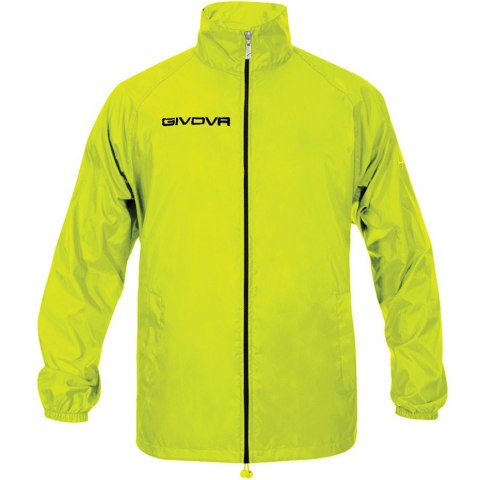 Kurtka Givova Rain Basico Fluo żółta RJ001 0019 Givova Kurtka Givova Rain Basico Fluo żółta RJ001 0019 Givova