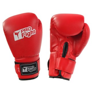 Rękawice bokserskie Profight PVC czerwone PROfight