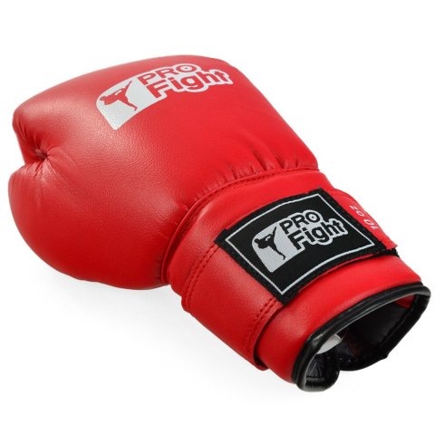 Rękawice bokserskie Profight PVC czerwone PROfight