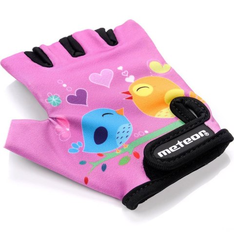 Rękawiczki rowerowe Meteor Kids Owl JR 24175-24177 Meteor Rękawiczki rowerowe Meteor Kids Owl JR 24175-24177 Meteor