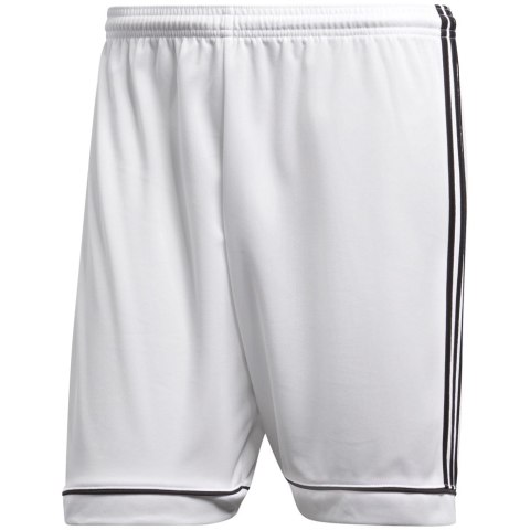 Spodenki dla dzieci adidas Squadra 17 JUNIOR biało-czarne BJ9227/GH1668 Adidas teamwear Spodenki dla dzieci adidas Squadra 17 JUNIOR biało-czarne BJ9227/GH1668 Adidas teamwear