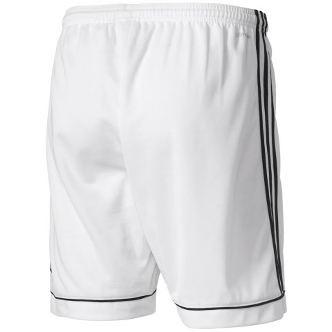 Spodenki dla dzieci adidas Squadra 17 JUNIOR biało-czarne BJ9227/GH1668 Adidas teamwear Spodenki dla dzieci adidas Squadra 17 JUNIOR biało-czarne BJ9227/GH1668 Adidas teamwear