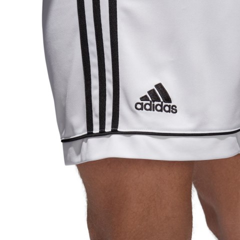 Spodenki dla dzieci adidas Squadra 17 JUNIOR biało-czarne BJ9227/GH1668 Adidas teamwear Spodenki dla dzieci adidas Squadra 17 JUNIOR biało-czarne BJ9227/GH1668 Adidas teamwear