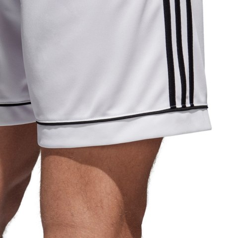 Spodenki dla dzieci adidas Squadra 17 JUNIOR biało-czarne BJ9227/GH1668 Adidas teamwear Spodenki dla dzieci adidas Squadra 17 JUNIOR biało-czarne BJ9227/GH1668 Adidas teamwear
