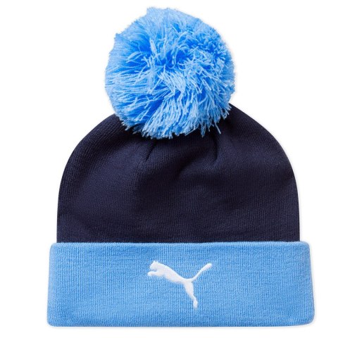 Czapka Puma Manchester City Pom Pom Beanie 025613-03 niebieski one size Puma