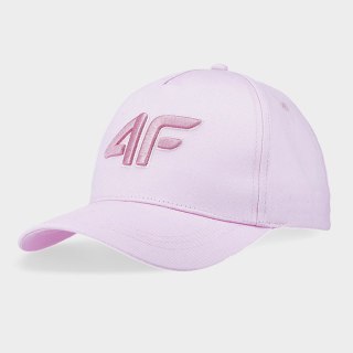Czapka z daszkiem 4F 4FJWSS24ACABF246 56S różowy on size 4F