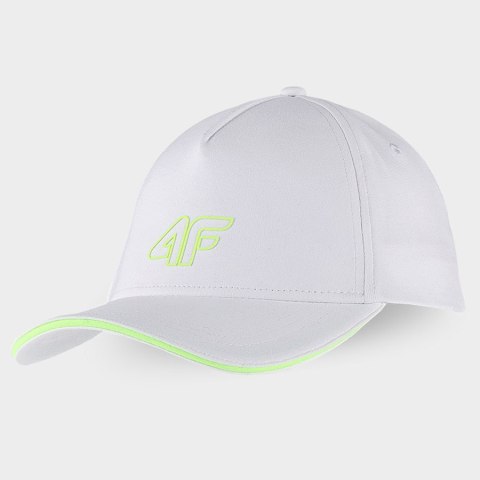 Czapka z daszkiem 4F 4FWSS24ACABF280 10S biały S 4F