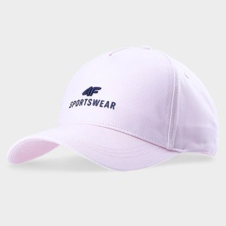 Czapka z daszkiem 4F 4FWSS24ACABU266 56S różowy L/XL 4F
