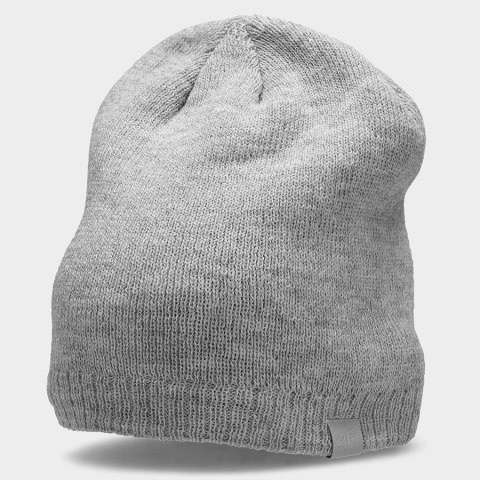 Czapka zimowa 4F H4Z22-CAD001 27M szary one size 4F Czapka zimowa 4F H4Z22-CAD001 27M szary one size 4F