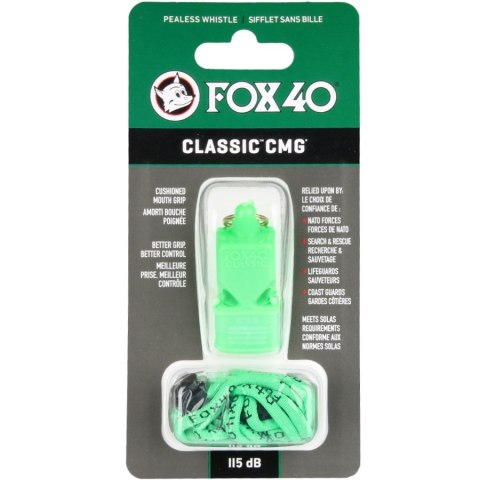 Gwizdek Fox 40 CMG Safety Classic 115 dB zielony Fox40