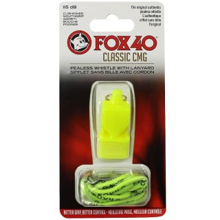 Gwizdek Fox 40 CMG Safety Classic 115 dB żółty Fox40