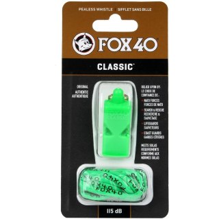 Gwizdek Fox 40 Classic Safety 115 dB zielony Fox40