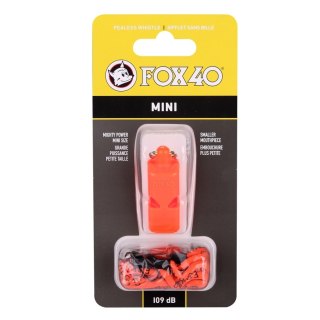 Gwizdek Fox 40 Mini Safety 109 dB pomarańczowy Fox40