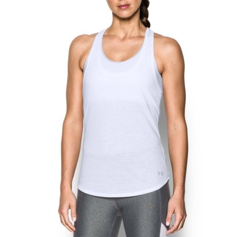 Koszulka UA Theradborne Run Mesh Tank 1294520 102 biały S Under Armour