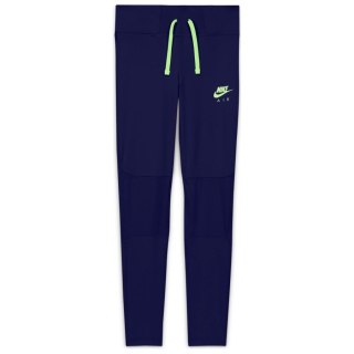 Legginsy Nike Air Big Kids' (Girls') Training Leggings DA1003 492 granatowy M (137-147cm) Nike