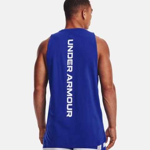 Koszulka UA Sportstyle Baseline Tank 1361901 400 S niebieski Under Armour Koszulka UA Sportstyle Baseline Tank 1361901 400 S niebieski Under Armour