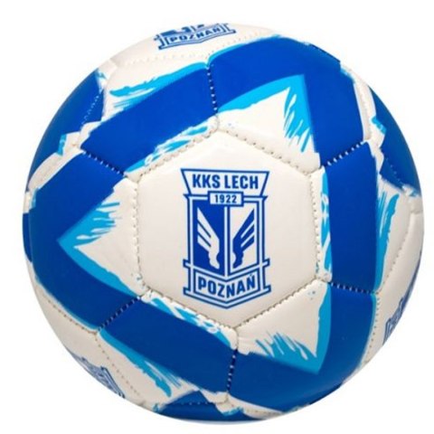 Piłka Herb Mini Niebiesko-Biała 1 niebieski KKS Lech Piłka Herb Mini Niebiesko-Biała 1 niebieski KKS Lech