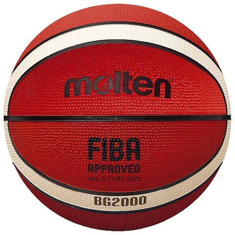 Piłka Molten B6G2000 FIBA 6 pomarańczowy Molten Piłka Molten B6G2000 FIBA 6 pomarańczowy Molten