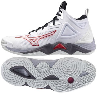 Buty Mizuno WAVE MOMENTUM 3 MID V1GA231796 42 1/2 biały Mizuno