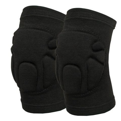 Nakolanniki siatkarskie Sportech S czarne XL czarny Sportech Nakolanniki siatkarskie Sportech S czarne XL czarny Sportech