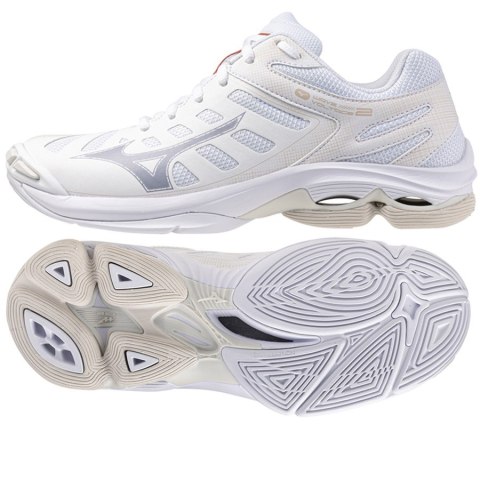 Buty Mizuno WAVE VOLTAGE 2 V1GC246025 38 1/2 biały Mizuno Buty Mizuno WAVE VOLTAGE 2 V1GC246025 38 1/2 biały Mizuno