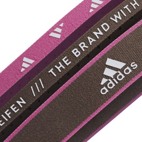 Opaski do włosów adidas Hairband 3PP IC6515 OSFM multikolor Adidas
