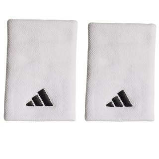 Opaski na nadgarstki adidas Tennis WB Large HT3911 OSFM biały Adidas
