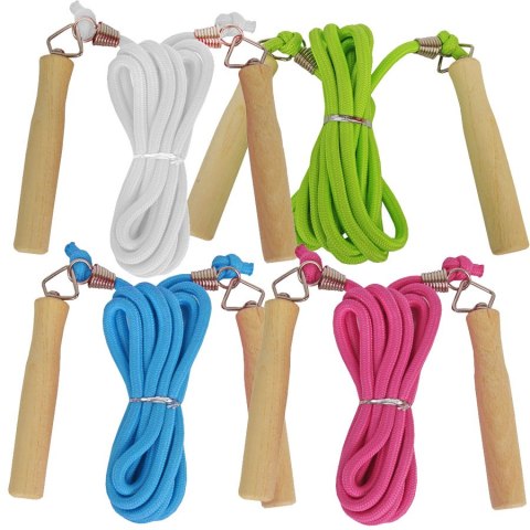 Skakanka bawełniana 300 cm mono S825980 czerwony Sportech F Skakanka bawełniana 300 cm mono S825980 czerwony Sportech F