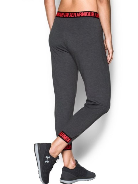 Spodnie UA Featherweight Fleece Crop 1294505 092 XS szary Under Armour Spodnie UA Featherweight Fleece Crop 1294505 092 XS szary Under Armour