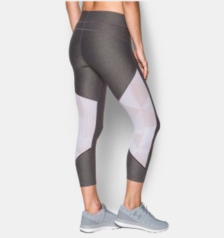 Spodnie UA HG Armr Supervent Crop 1300067 090 S szary Under Armour