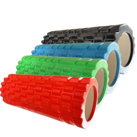 Wałek do masażu karbowany PVC 33x14cm S825815 zielony 33X14 Sportech F Wałek do masażu karbowany PVC 33x14cm S825815 zielony 33X14 Sportech F