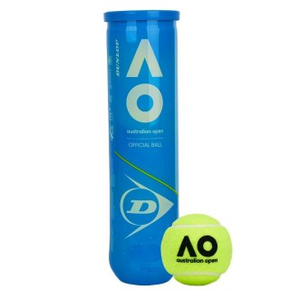 Piłka tenisowa Dunlop Australian Open 4 szt żółty Dunlop