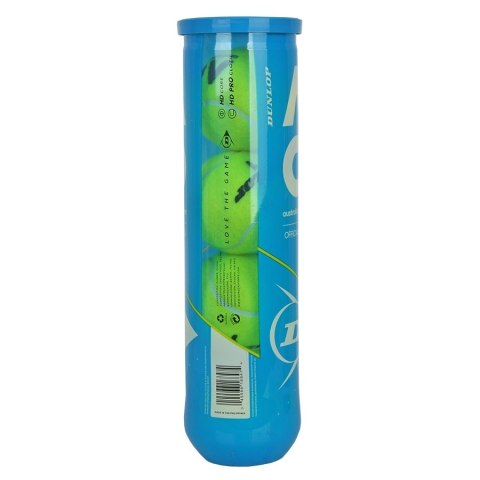 Piłka tenisowa Dunlop Australian Open 4 szt żółty Dunlop Piłka tenisowa Dunlop Australian Open 4 szt żółty Dunlop