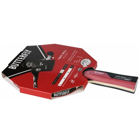 Rakietka Butterfly Timo Boll Ruby FL- wklęsły Butterfly Rakietka Butterfly Timo Boll Ruby FL- wklęsły Butterfly