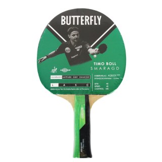 Rakietka Butterfly Timo Boll Smaragd FL- wklęsły Butterfly