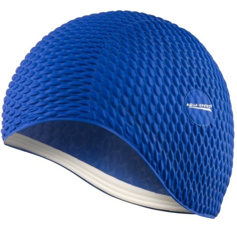 Czepek Aqua-Speed Bombastic latex senior granatowy Aqua-Speed
