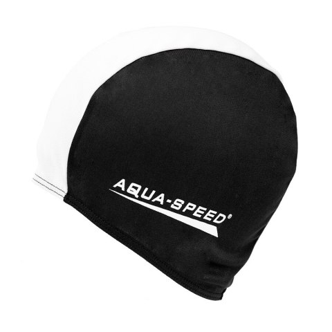 Czepek Aqua Speed Polyester senior czarny Aqua-Speed Czepek Aqua Speed Polyester senior czarny Aqua-Speed