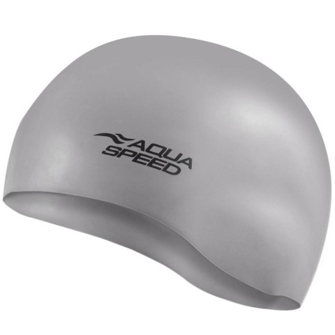 Czepek Aqua-Speed silikon Mono senior srebrny Aqua-Speed Czepek Aqua-Speed silikon Mono senior srebrny Aqua-Speed